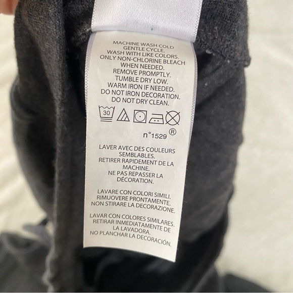 Men’s Polo gray sweatpants drawstring elastic waist with pockets size M - Picture 10 of 11